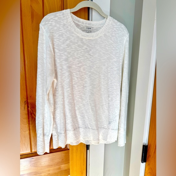 J. Crew Sweaters - J Crew cotton crew neck sweater